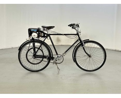 Registration: 544YUM  VIN: R33017Road registered31cc Hercules Cycle Co frameSold in the 1940s and 1950s by British Salmson as