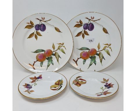 A Royal Worcester part dinner service, and various other ceramics (2 boxes) 