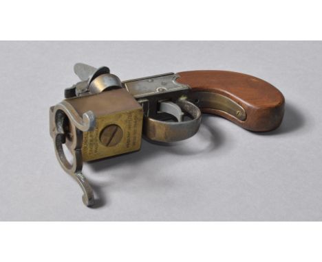 A Dunhill Flintlock pistol table lighter (not complete)