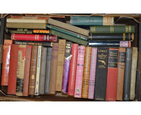 3 trays of assorted vintage books 