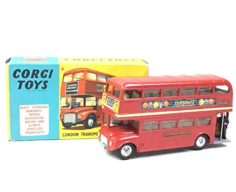 DINKY AND CORGI, THREE BOXED MODELS comprising Dinky Toys 195 Fire Chief's Car and 270 Ford Panda Police Car, and a Corgi Toy
