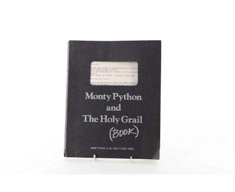 PAUL YOUNG COLLECTION, MONTY PYTHON AND THE HOLY GRAIL (BOOK), 1975  with copies of script notes, alterations and illustratio