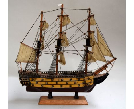 A model of HMS Victory, 40cmL