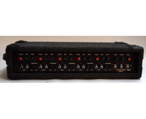 A Mosfet Custom Sound 2005 x5 channel mixer amplifier