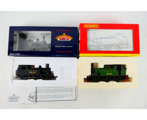 Hornby - Bachmann - 2 x boxed OO gauge LNER tank engines, a Class J83 number 8481 in green livery # R2164A and a Class J72 nu