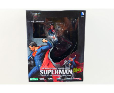 Kotobukiya - A boxed Superman ARTFX+ statue in 1/10 scale from the Batman v Superman: Dawn Of Justice series. # SV110/6800. T