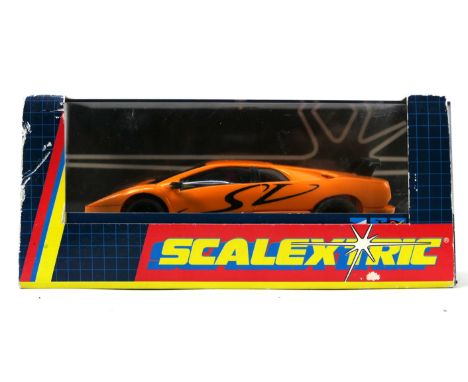 Scalextric - A boxed Scalextric racing vehicle - The #C2193 Diablo SV comes in original perspex box with original outer box. 