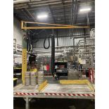 Demag conveyerail vacuum lift system, 100 kg capacity, NOTE: TOOLING FOR LIFTING KEGS Rigging Fee $