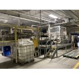 Lor-Don Limited box saw cut machine with bottle uncaser, model LH 5 deg TILTING, serial L2495-06/
