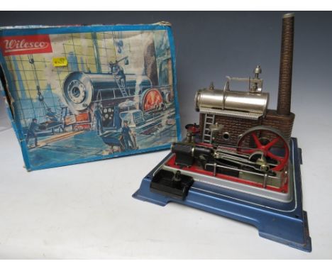 A BOXED WILESCO D16 STATIC STATIONARY STEAM ENGINE 