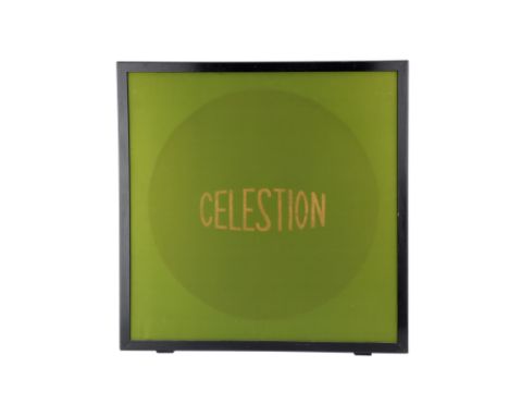 An Unusual And Large Speaker By Celestion, An Early Celestion Permanent Magnet Moving Coil Speaker, dated on the rear 23 Augu