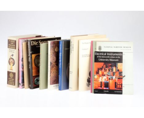 Collection of Scientific Instrument Reference Books, including: Public &amp; Private Science, The King George III Collection,