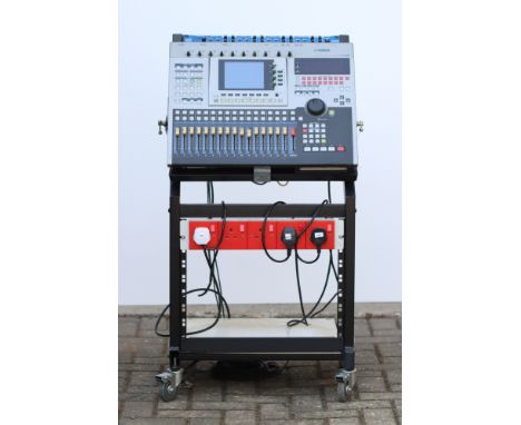 Yamaha, Professional Workstation AW 4416, studio set up including a Yamaha Professional Workstation AW 4416, a Samson S Phone