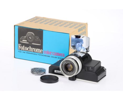 A Fotochrome Color Camera, in VG condition, internal mirror is VG, some light corrosion to parts, well presented in manufactu