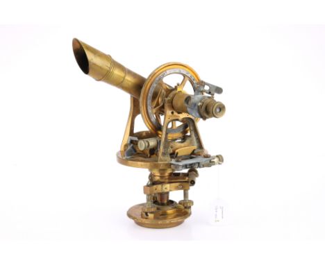 David White Ballon Theodolite, American, engraved 'David White Co, Milwaukee Wis, No.12484, Theodolite ML-47-K' constructed o