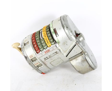 A Vintage AB-Almex, Sweden, bus ticket machine, Type A NR161450 