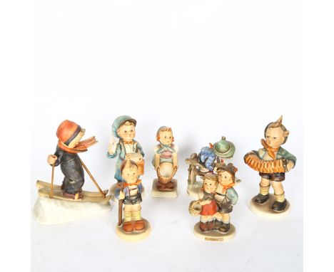 7 various Goebel Hummel figures, tallest 14cm 