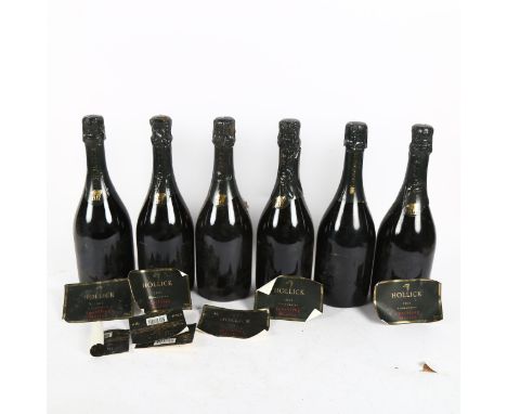 6 x 2003 Hollick Australian sparkling Merlot wine, 750ml bottles 