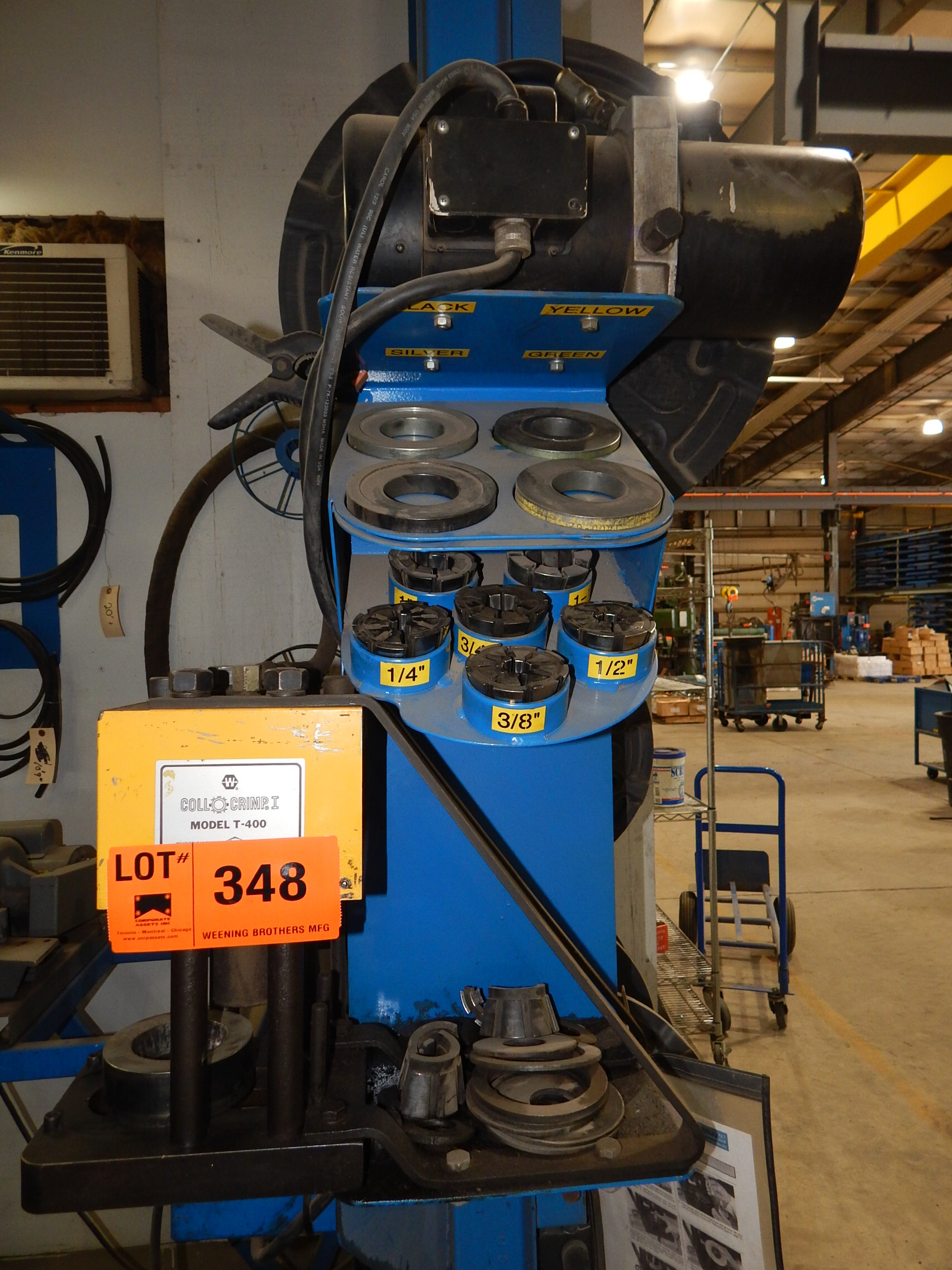 COLLCRIMP T600 HYDRAULIC HOSE CRIMPER WITH DIES