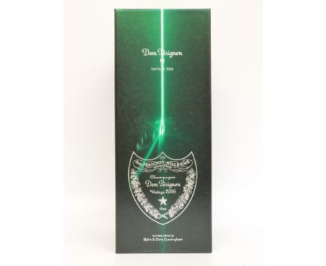 Dom Perignon 2006 vintage champagne, 750ml, 12.5% vol, in limited edition case by Bjork and Chris Cunningham, sealed in box 