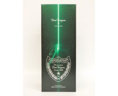 Dom Perignon 2006 vintage champagne, 750ml, 12.5% vol, in limited edition case by Bjork and Chris Cunningham, sealed in box 