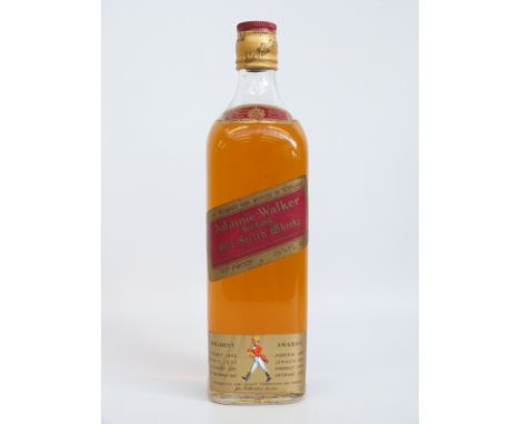 Johnnie Walker red label old scotch whisky 26 2/3 floz 70% proof
