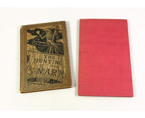 Dodgson (Charles Lutwidge, "Lewis Carrol"). The Hunting of The Snark: An Agony in Eight Fits, with nine illustrations by Henr
