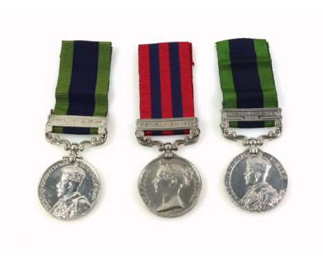 Victoria India General Service medal with clasp "Burma 1887-89", awarded to 40/1547 Pte. W. Pirtse 1st Br. Hamps. R.; George 