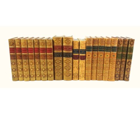 [Bindings]. Mahon (Lord). History of England from the Peace of Utrecht to the Peace of Versailles, in 7 vols., 3rd Ed., pub. 