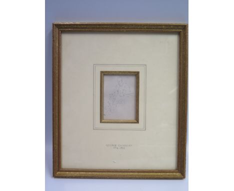 GEORGE CHIINERY (attrb) PENCIL SKETCH
