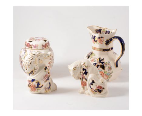 A collection of modern Masons ceramics mainly in the "Mandalay", "Swansea" and "Brocade" designs to include: Hydra shaped jug