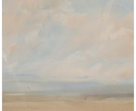 Kenneth Lauder (British, 1916-2004) Spring light Blundellsands and three other similar, each signed, watercolours, largest 19