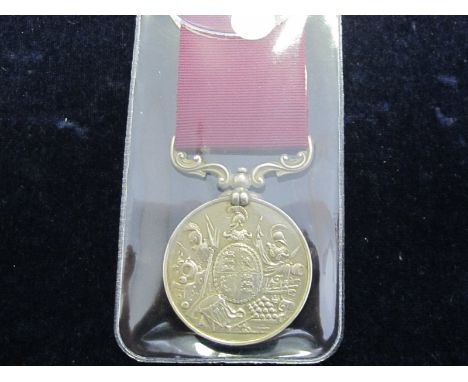 Army LSGC Medal to 902 Chas Farmer 5th Dragn Guards, born York. Small edge bump nVF