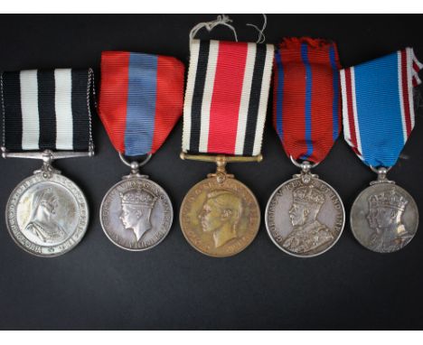 Various medals - ISM GVI to Francis Metcalf, Service Medal of the Order of St John to 5200/H.N/M. E K Henbest, 1937 Coronatio