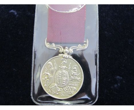 Army LSGC Medal named to 5180 Color-Sergt A Hardy 1st Bn Coldst'm Guards. Cleaned VF