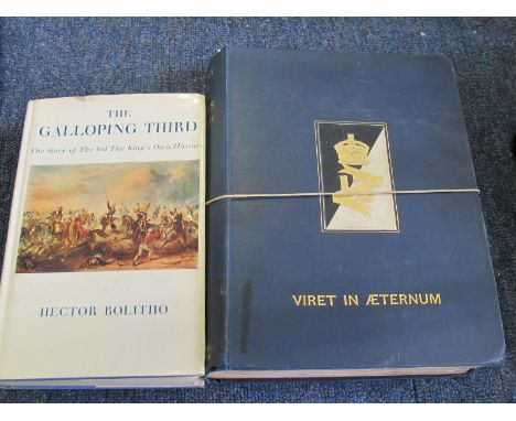 Books the History of the XIII 13th Hussars 1911 ex Army Library & the Galloping Third (Kings Own Hussars) both QGC