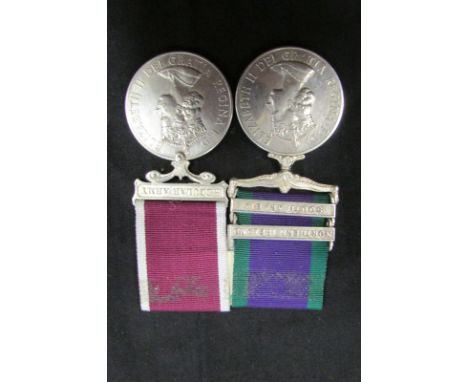 Group to 24081661 Cpl D Poole PWO (Prince of Wales Own). Medals - QE2 CSM with bars South Arabia and Northern Ireland, with Q
