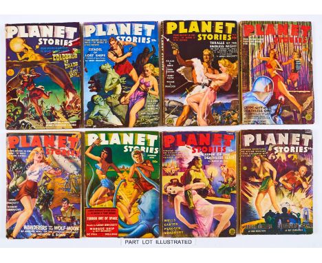 Planet Stories (1942-45 Fiction House) Vol 2: Nos 1-12. Issue 6 The first Ray Bradbury story for Planet featuring the only pu
