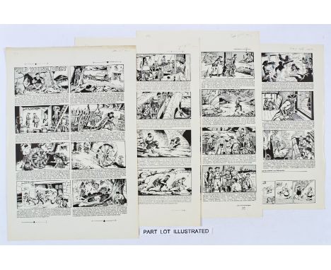 Wild Young Dirky by Dudley Watkins (1954-56). 40 pages of Printer's proofs for all three stories complete which ran in The To