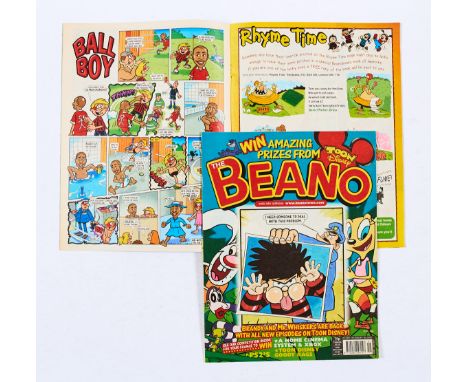 Beano 3260 (2005) Rare original edition. All 200,000 distribution copies of the original Beano 3260  were destroyed. The "Hen