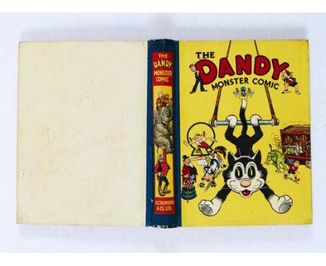 Dandy Monster Comic 2 (1940). Korky at the Circus. Bright boards and spine with minimal wear. Neat dedication, clean cream/li