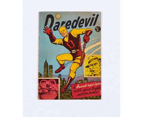 Daredevil 1 (1964 Horwitz Publ. Sydney). The origin of Daredevil. Some spine wear, light tan pages [vg-]