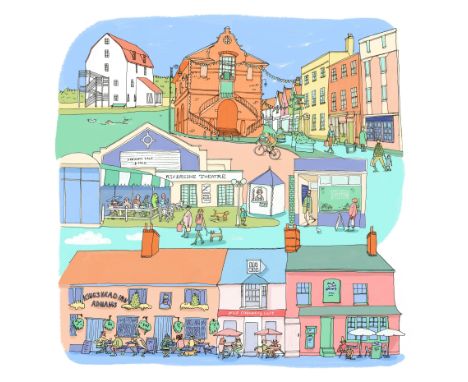 This collection of four Suffolk-inspired pieces pays homage to the places where Polly spent her formative years. At first gla