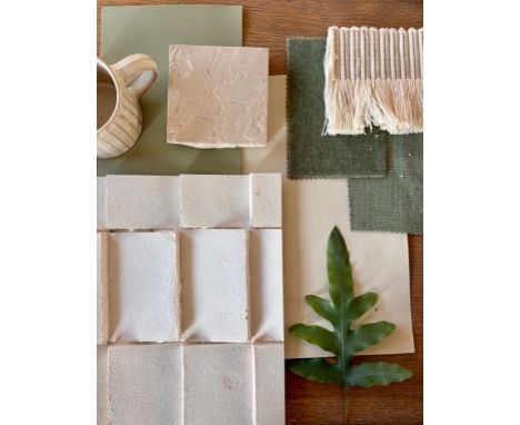 Swatch Box is an individually curated box of handpicked samples put together by interior designer Chloé at Batteson Studio to