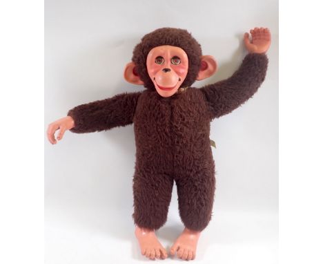 A Chad Valley monkey, 48cm 