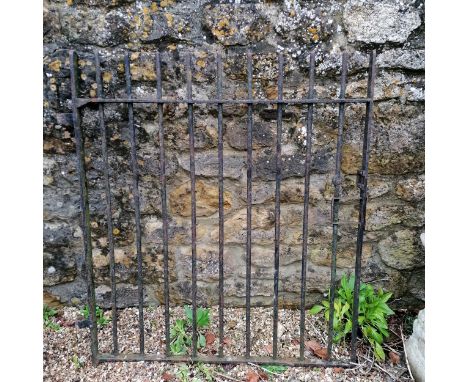 Antique cast iron hand forged gate - 108cm&nbsp;&nbsp;wide&nbsp; by 116cm High