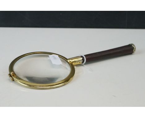 A vintage English made magnifying glass by P.H. Vogel &amp; Co