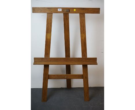 Vintage Pine Picture Easel 