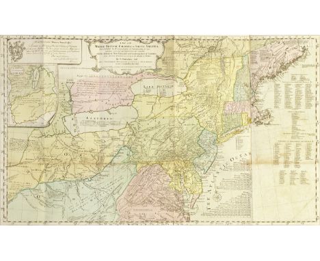 POWNALL (THOMAS)A Topographical Description of Such Parts of North America as are Contained in the (Annexed) Map of the Middl