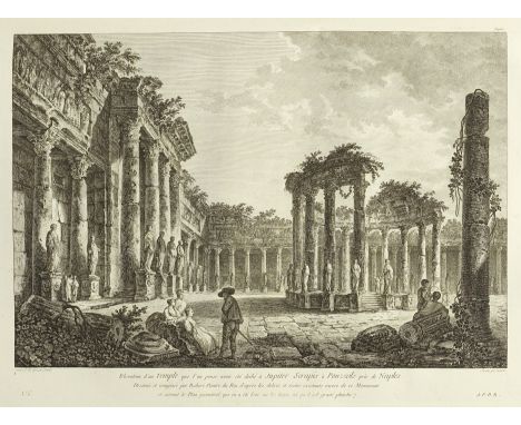 SAINT-NON (JEAN CLAUDE RICHARD DE)Voyage pittoresque ou description des royaumes de Naples et de Sicile, 5 parts in 4 vol., F